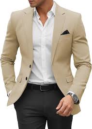 SHUZHXLZANGY Mens Blazers and Sport Coats Slim Fit