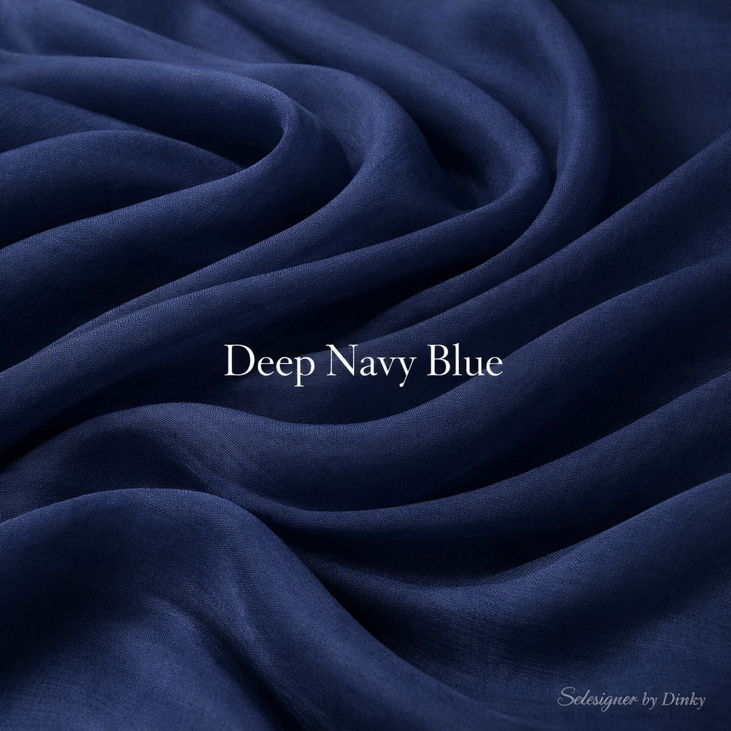 Deep Navy Blue